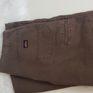 Dickies Mens Brown Work Pants Sz 42" x 32"